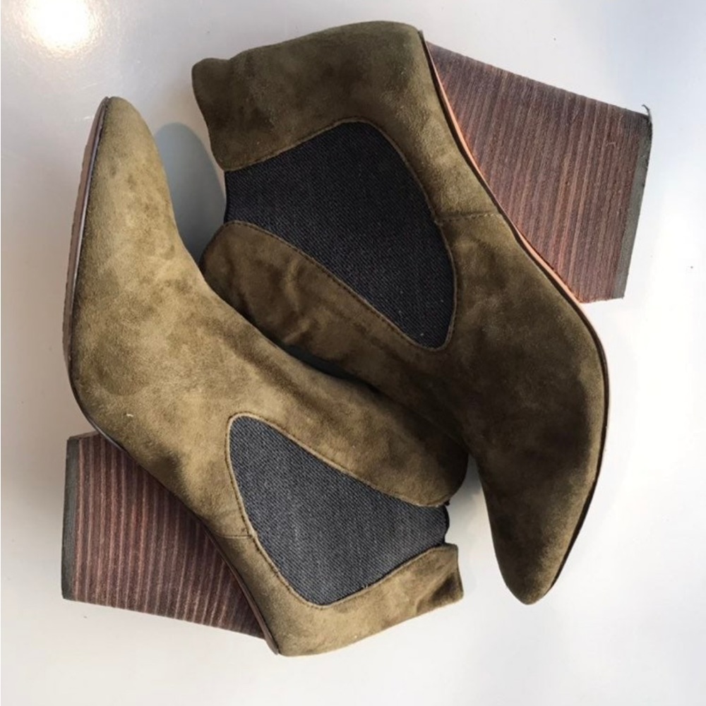 Steven By Steve Madden Olive Wedge Boot Malik - image 3